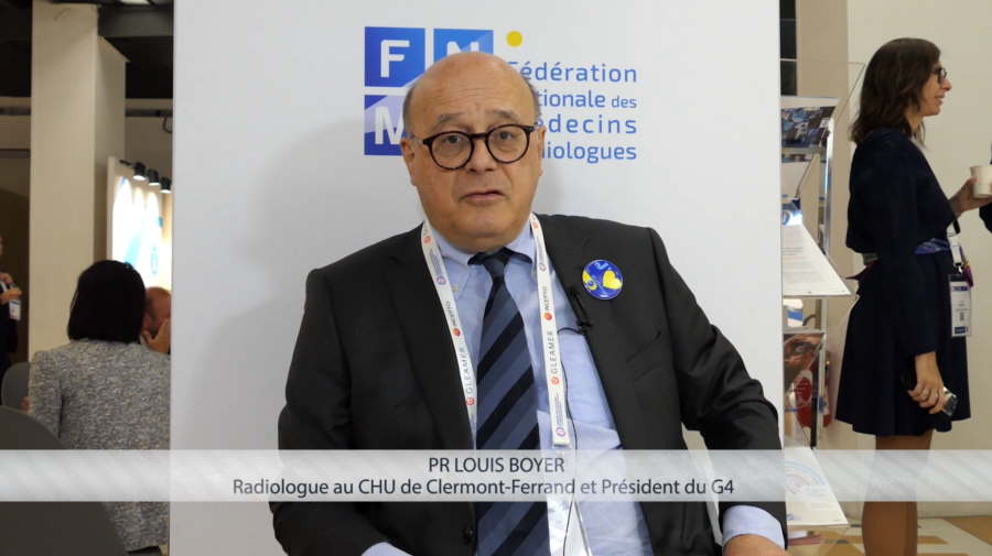 Pr Louis Boyer, radiologue au CHU de Clermont-Ferrand et président du G4