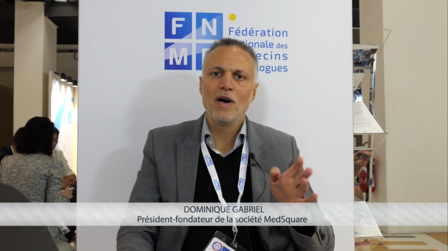 Dominique Gabriel, président-fondateur de la société MedSquare