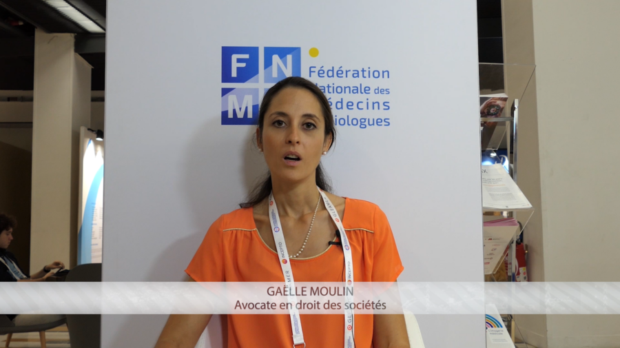 Gaëlle Moulin, avocate en droit des sociétés