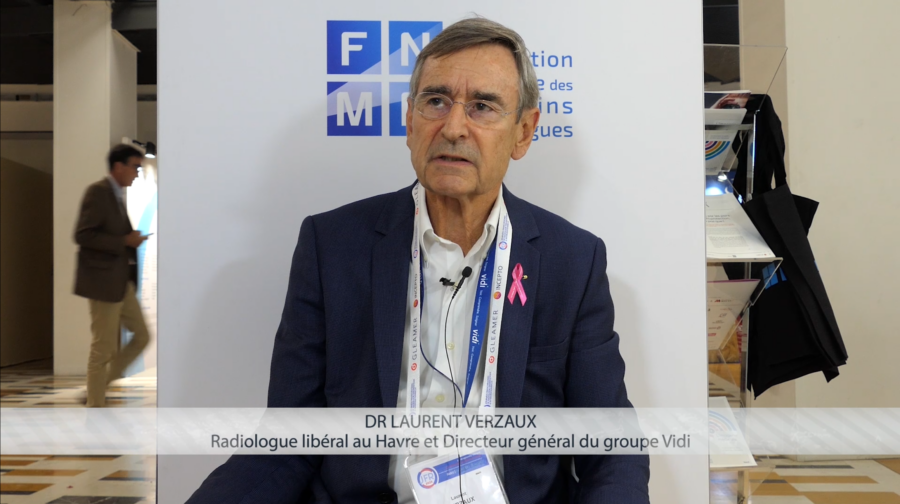 Dr Laurent Verzaux, radiologue libéral au Havre et directeur général du groupe Vidi